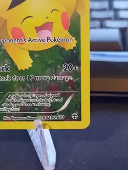 Pokemon TCG Pikachu Generations Radiant Collection RC29/RC32 Full Art Holo Card - Image 4