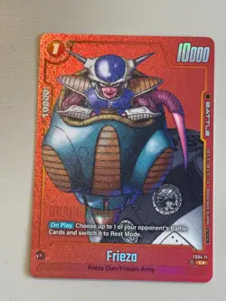 Dragon Ball Super Card Game Fusion World FS04-11 Manga Promo Frieza Alt Art - Image 2