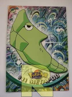 Metapod 11 ® Topps Trading Cards 1999 Series 1 ® Pokemon ® Italiano ® EX - Image 3