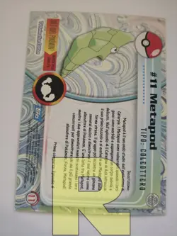 Metapod 11 ® Topps Trading Cards 1999 Series 1 ® Pokemon ® Italiano ® EX - Image 4