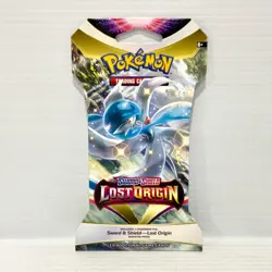 1x Lost Origin Sword & Shield Sealed Pokemon Card Sleeved Booster Pack - Image 1