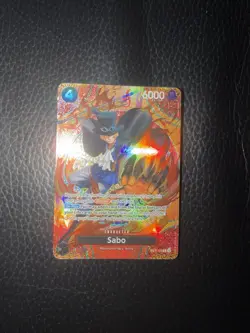Sabo (P-105) (SP) - Adventure On Kami's Island (OP15-EB04) TCG English Card - Image 2