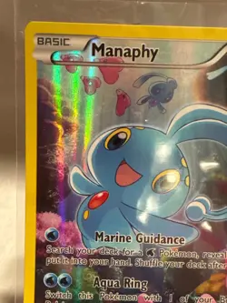 Pokemon Manaphy XY113 XY Promo Holo Basic 70 HP Pokemon TCG Card - Image 2