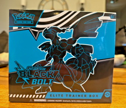 Pokemon TCG Scarlet & Violet Black Bolt Elite Trainer Box ETB Sealed Zekrom - Image 1