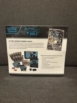 Pokemon Scarlet & Violet Black Bolt Elite Trainer Box Zekrom Thundurus English - Image 3