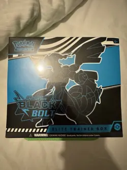 Pokemon TCG: Scarlet & Violet—Black Bolt Elite Trainer Box – Zekrom - Image 1
