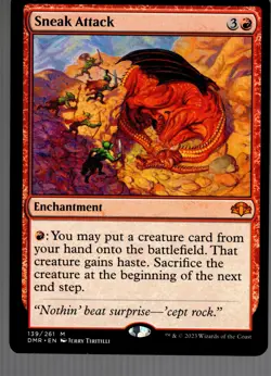 MTG Sneak Attack Dominaria Remastered Regular #139 - Image 1