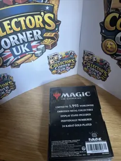 Hammer Of Bogardan 24 Karat Gold Plated Ingot Magic Gathering MTG Limited 1993 - Image 3