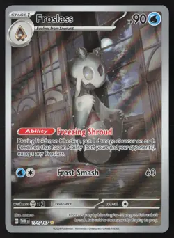 Froslass - 174/167 - Illustration Rare - Twilight Masquerade - Pokemon Card - NM - Image 1
