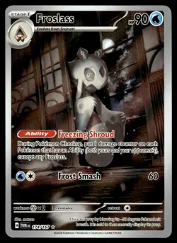 2024 Pokemon - Twilight Masquerade - NM - Froslass Illustration Rare #174/167 - Image 1