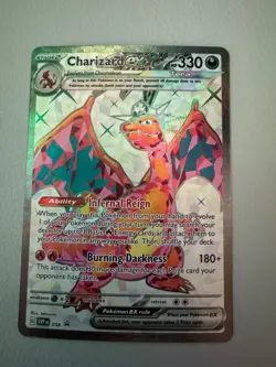 Charizard ex - SVP056 - Pokemon Scarlet & Violet Promo Ultra Rare Holo Card NM - Image 1