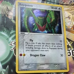 POKEMON RAYQUAZA RARE HOLO 003/017 POP SERIES 1 80 HP 2006 ENGLISH - Image 2