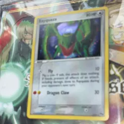 POKEMON RAYQUAZA RARE HOLO 003/017 POP SERIES 1 80 HP 2006 ENGLISH - Image 4