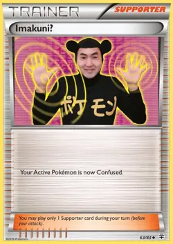 Moderately Played ImakuniU - 63/83 - Uncommon Pokemon Generations - Image 1