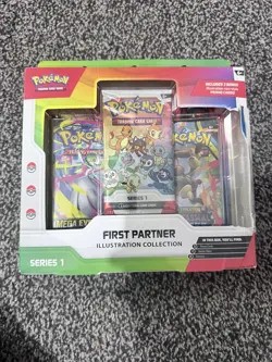 Pokemon TCG First Partner Illustration Collection Series 1 - New - Slight Tear - Image 1