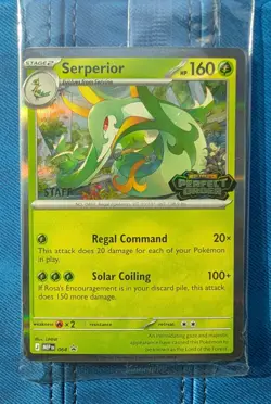 Pokemon Perfect Order Prerelease Stamped [STAFF] Promos Sealed Pack of 4 - Image 1
