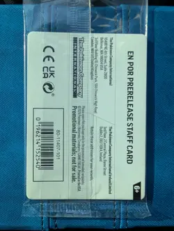 Pokemon Perfect Order Prerelease Stamped [STAFF] Promos Sealed Pack of 4 - Image 2