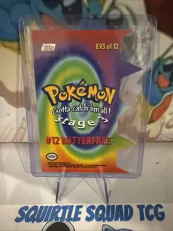 1999 Topps Pokemon Series 1 TV Animation set Butterfree - Image 2