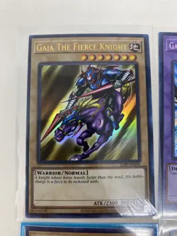 Yu-Gi-Oh! TCG LOB Set Foil Card Lot of 11 Gaia Celtic Curse Dragon Dark Swords - Image 2
