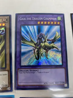 Yu-Gi-Oh! TCG LOB Set Foil Card Lot of 11 Gaia Celtic Curse Dragon Dark Swords - Image 3