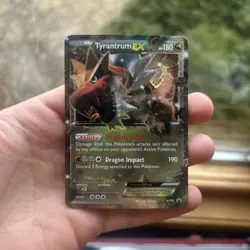 Pokemon Tyrantrum EX XY70 Promo Holo HP - Image 1