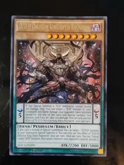 D/D/D Oblivion King Abyss Ragnarok DOCS-EN099 Dimension of Chaos 1st Edition - Image 1