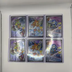 Pokemon First Partner Illustration promos x3 chimchar turtwig piplup - Image 2