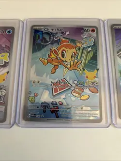 First Partner Illustration Promos | Turtwig Chimchar Piplup *MINT* Pokemon Cards - Image 3