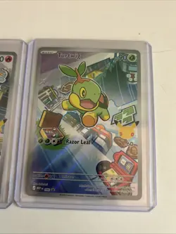First Partner Illustration Promos | Turtwig Chimchar Piplup *MINT* Pokemon Cards - Image 4