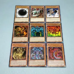 Yugioh Egyptian God + Sacred Beasts + Wicked God 9 Card Set Slife!!! + Bonus! - Image 1