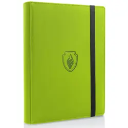 Premium Card Binder 9 Pocket, PU Cover Trading Card Binder for 360 Cards, Stu... - Image 1