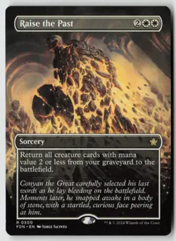 Raise the Past (Borderless) Foundations (300) Normal - MTG - Image 1