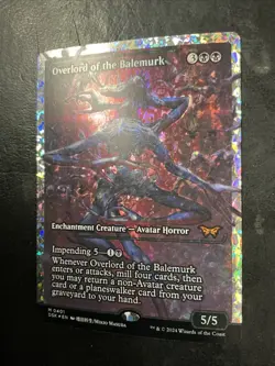 Overlord Of The Balemurk Fracture Foil Showcase Duskmourn Magic The Gathering - Image 4