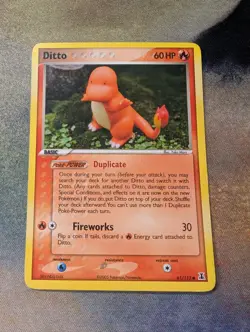 Pokemon Ditto - 61/113 (Charmander) - Delta Species - MP - Image 1