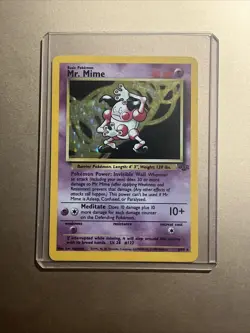 1999 Pokemon Mr. Mime Jungle Holo - Image 1