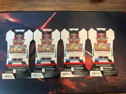 Pokemon TCG Obsidian Flames Sleeved Booster Pack Lot Of 4 - Image 2