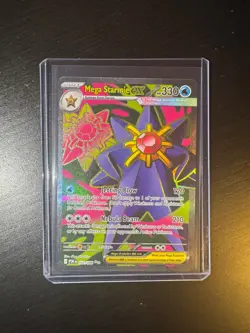 Mega Starmie ex 102/088 Perfect Order Holo Ultra Rare Pokemon!!!! 1 - Image 1