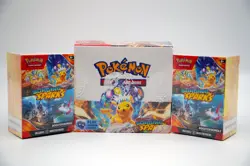 Pokemon TCG Surging Sparks Booster Box 36pk + 2x Booster Bundle Sealed Lot - Image 1
