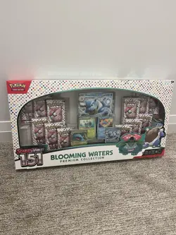 Pokemon 151 Blooming Waters Premium Collection - SEALED - Image 1