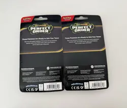 Pokemon TCG: Perfect Order Checklane Blister Set of 2 - Steelix + Clawitzer - Image 2