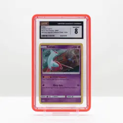 Pokemon Latias Cosmos Holo #SM87 Shining Legends Promo 2017 - CGC 8 - Image 1