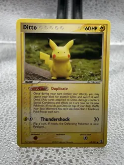 Pokemon Ditto (Pikachu) Delta Species 39/113 Regular NM - Image 1