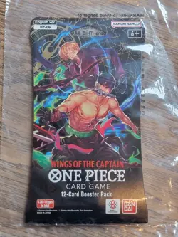 One Piece OP-06 Wings Of The Captain Sleeved Booster Pack English Factory Sealed - Image 1