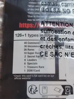 One Piece OP-06 Wings Of The Captain Sleeved Booster Pack English Factory Sealed - Image 3