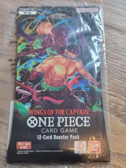 One Piece OP-06 Wings Of The Captain Sleeved Booster Pack English Factory Sealed - Image 4