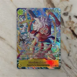 One Piece TCG CCG Monkey.D.Luffy EB04-061 AA SEC Alternate Art NM Near Mint - Image 1