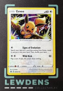 Eevee - SWSH118 - Cosmos Holo - Sword & Shield Black Star Promo - Pokemon Card - Image 1