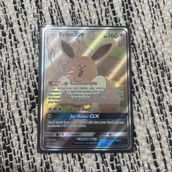 Pokemon Eevee GX Promo Holo SM233 SM Basic 160 HP English Card - Image 1