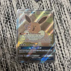 Pokemon Eevee GX Promo Holo SM233 SM Basic 160 HP English Card - Image 2