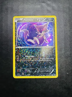 Pokemon TCG Single Card Purrloin Holo Promo RC13/RC25 Radiant Collection 2013 - Image 1